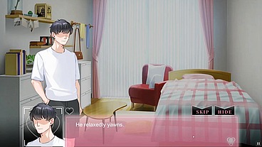 NTR aholic [Hentai game PornPlay] Ep.8 he cum twice in a row on her cuckolding butt and then inside her womb