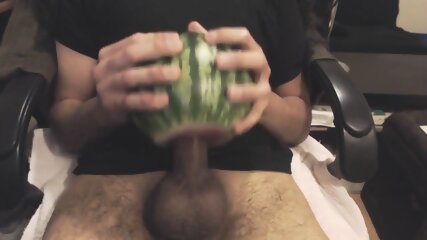 Fucking a Watermelon