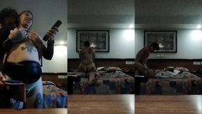 danabarzagli - mi salida con un amiguito nuevo que me consiguio mi esposo perspectiva 1 ya en el hotel