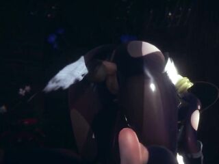 Lux getting screwed under the rain