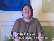 98キロぽっちゃりの怪物バキュームフェラ。爆乳Gカップでパイズリ、巨乳騎乗位デブフェチニッチ生挿入、顔射！ほぼ100キロ巨漢完全素人個人撮影肥満 インタビュー フェラ ver OSAKAPORN