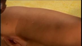 Blonde gets worn out servicing two black guys