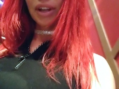 Amateur redhead Milf sucks and fucks a guy