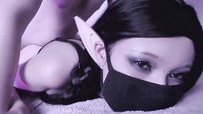Slim Petite Brunette Elf-babe Rides Her BF's Dick Like Crazy After Hardcore Fuck
