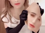 female mask disguise crossdresser transformation mtf 151