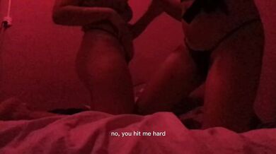 a pillowfight that ends in something more heated...