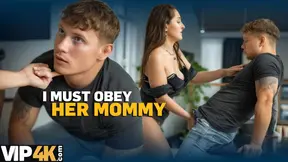 MOMMY4K  MILF is showing how to lick properly