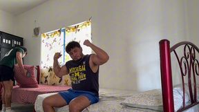 no venia preparado para su primer trio... y paso esto