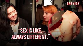 Ersties - Vesania & Okinu Are Horny & Get Relief From a Strap On