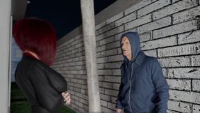 Beautiful Redhead MILF Fucked by a Horny Oldman