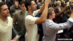 mischievous queer rump-copulation And cum-shot