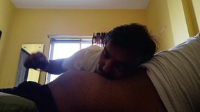 Indian desi police officer get sucked and fucked by neighbour