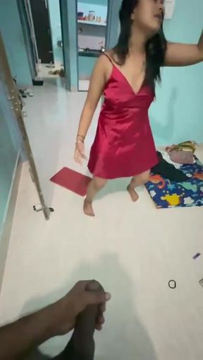 Nepali girls sexy dance my room