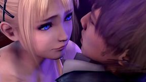 Blonde 3d girl serves a special client with her sweet vip pussy