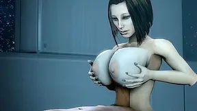 Cosmic Desire Awakens: Beauty Seeks Forbidden Ecstasy in Sci-Fi Chamber