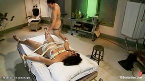 ”Horny scientist fucks tranny he made”