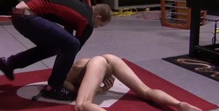 Naked Brice Carson surrenders to Master Zack