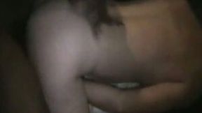 Pale busty amateur bitch works on several cocks at my buddy's bachelor party