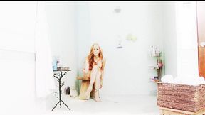 pussy playing during shower time! julia ann masturbates in the bath!