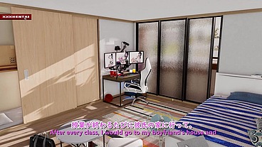 3D Girl with a Body Made for Sin - 3D Animation