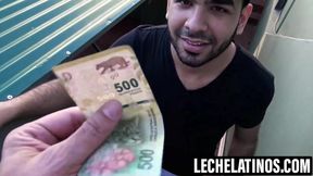 LecheLatinos.com - Angelo joins Marc and Maximiliano's blowjob