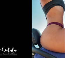 Leolulu's Beachside Escapade: Steamy POV Public Sex and Deep Throats