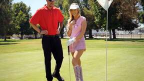 ”Teen Karla Kush fucks with golf instructor”