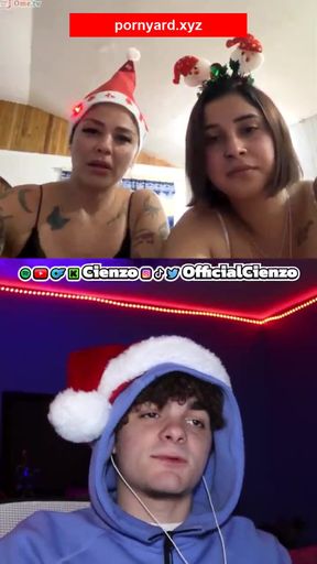 Slim homemade web cam girl flashes in reaction to her boyfriend's