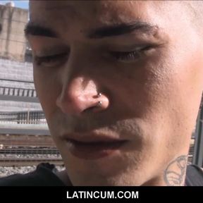 Bad Boy Amateur Latino Twink Paid Cash To Fuck Stranger POV