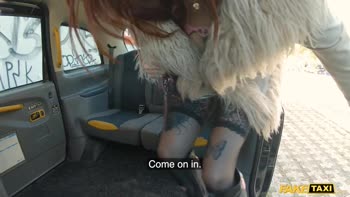 Eva Ray's Red Hot Ride with a Rude Awakening