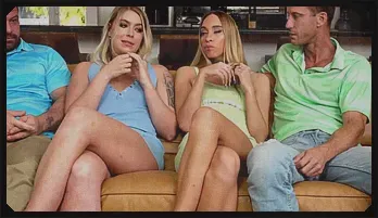 Khloe Kapri & Krissy Knight Blowjob Duo Action