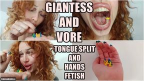 Sadistic Giantess Devours you