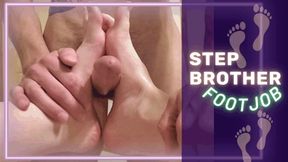 StepBrother FootJob
