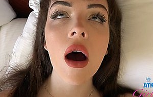 Aliya brynn, aliya takes your cum on her face