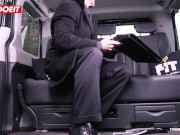 LETSDOEIT - Russian Babe Sarah Cums Hard In a Czech Taxi