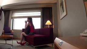 【極秘】高身長で巨乳の日本人大学生のモデルオーディション 1