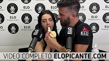 ALMENDRA CHUPA LA BANANA CON CREMA DE ELO PODCAST