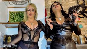 We're going to get inside your mind and destroy you, give in, your destruction is inevitable!