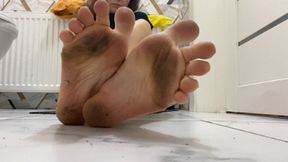 Worship My Terribly Dirty Soles & Clean Them For Me
