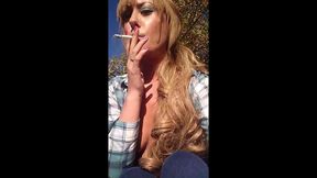smoking fetish starring kayla kandy