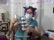 Trans Girl Streamer unboxes Birthday Gift! 😳😳 A 3" Buttplug!! (non-nude)