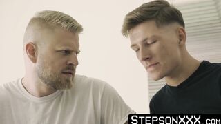 StepsonXXX.com - I erupted my cum on my slender body after my stepdad Marco Napoli pl