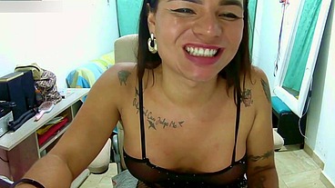 TS Angelique Monroe - Webcam show from July 3, 2024