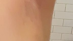 Slow-mo armpit shaving