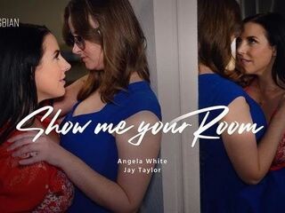 TRUE LESBO Suburban Wife Can't Take Eyes Off Angela White