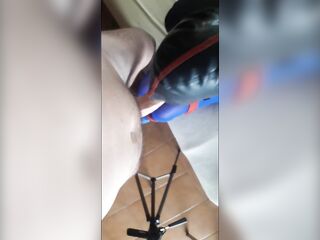 Silly tractable mother i'd like to fuck fastened and blindfolded throated on high heels in a great blowjob pov action