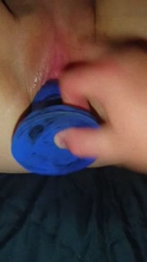 Couple play anal creampie