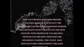 Busty Tasha Hunter gets fucked and cums while vampire hunting