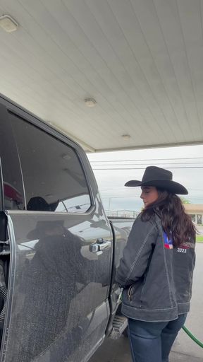 Gas station attendant