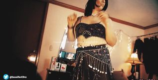 Dancing in my new outfit